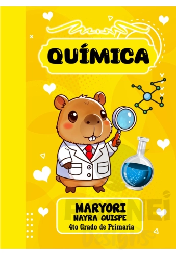 Capibara Portada Amarillo Quimica